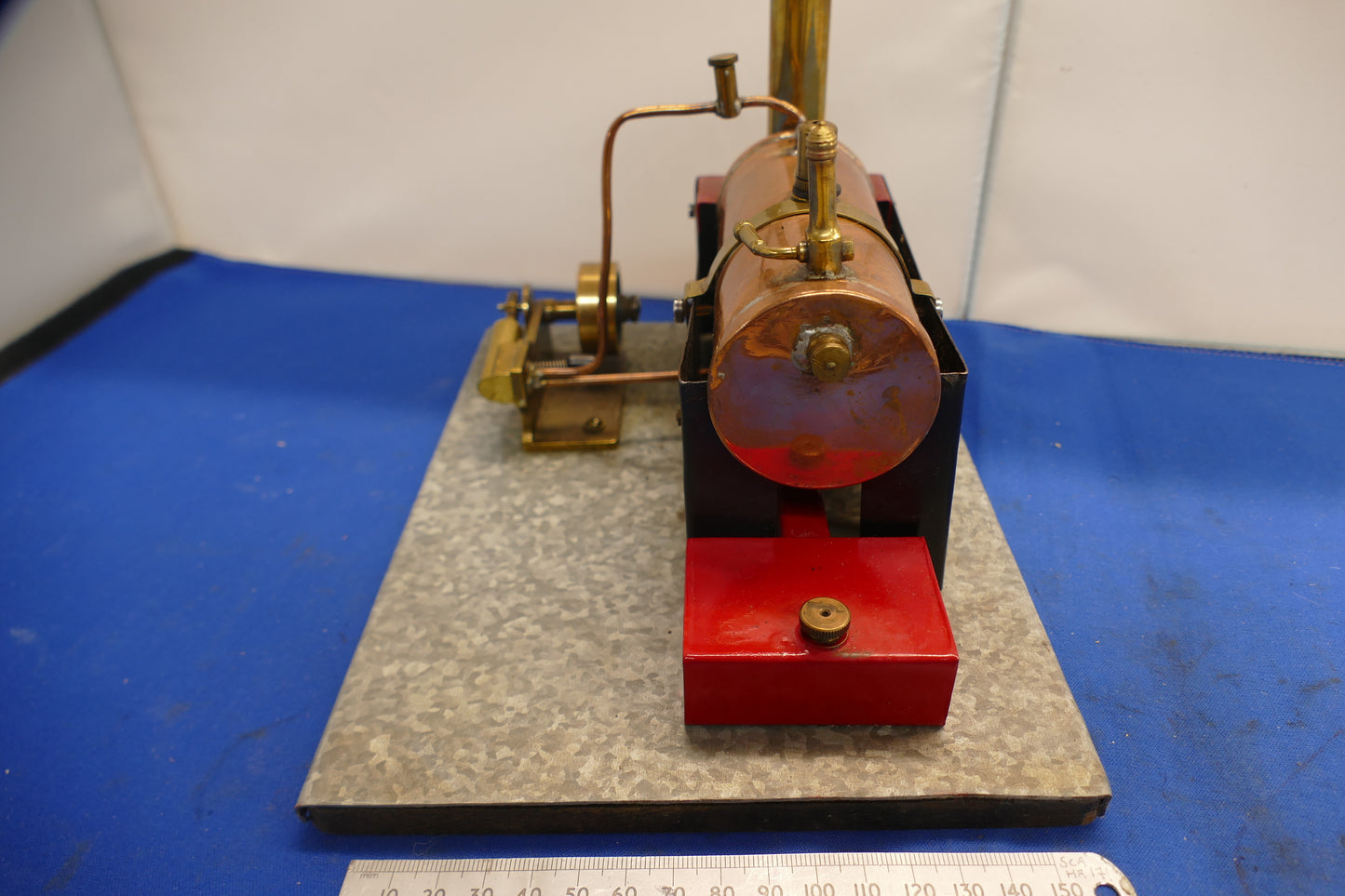 Copper Horizontal Live Steam Engine