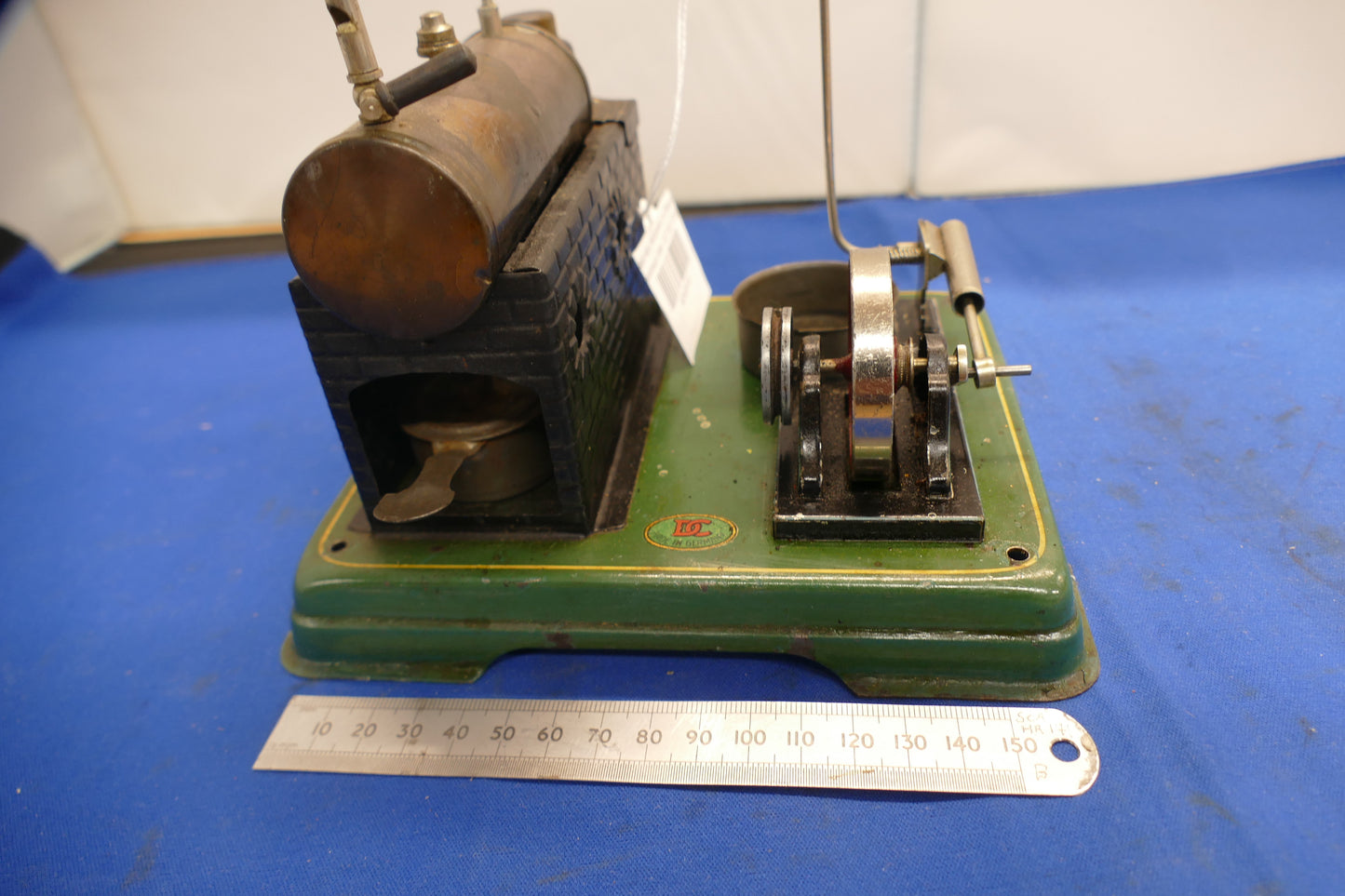 Doll Stationary Horizontal Live Steam Engine
