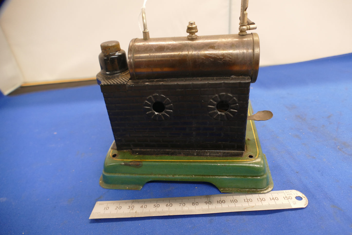 Doll Stationary Horizontal Live Steam Engine
