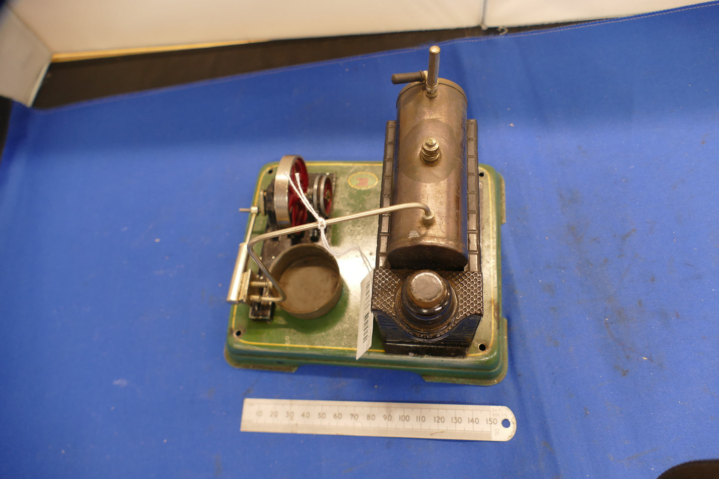 Doll Stationary Horizontal Live Steam Engine