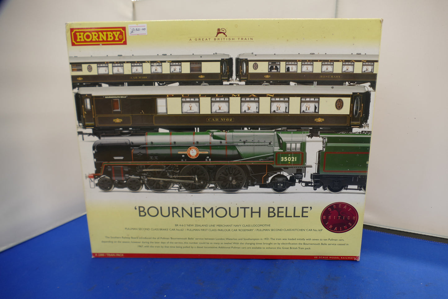 Hornby OO R2300 "Bournemouth Belle" set (used)