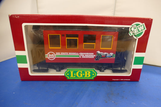 LGB G Gauge 3907 Anniversary Passenger Car - Boxed (used)
