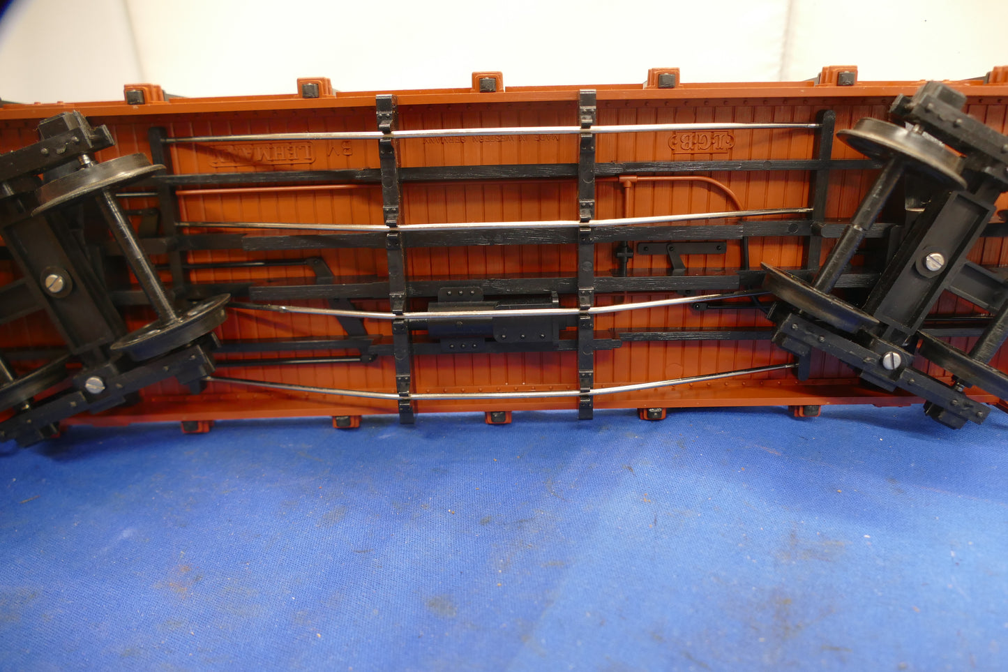 LGB 4060 Flat Bed Brown Cargo Truck Flatbed wagon D&RGW (used)