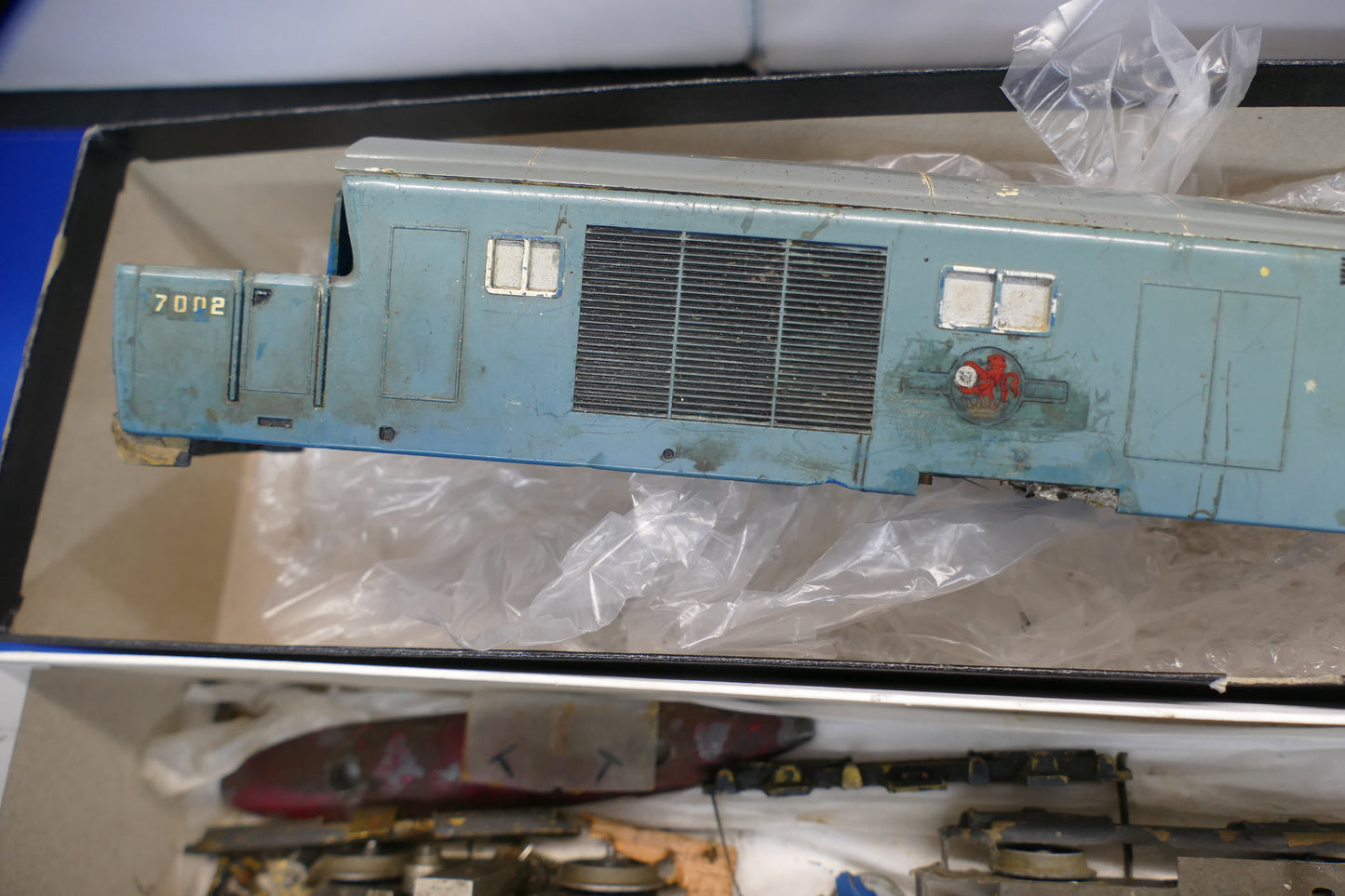 "O" Gauge  Diesel box of Bits (used)