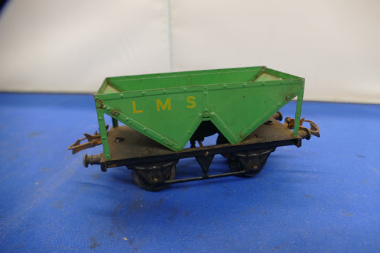 Hornby O Gauge Tinplate Hopper Wagon "LMS" (used)