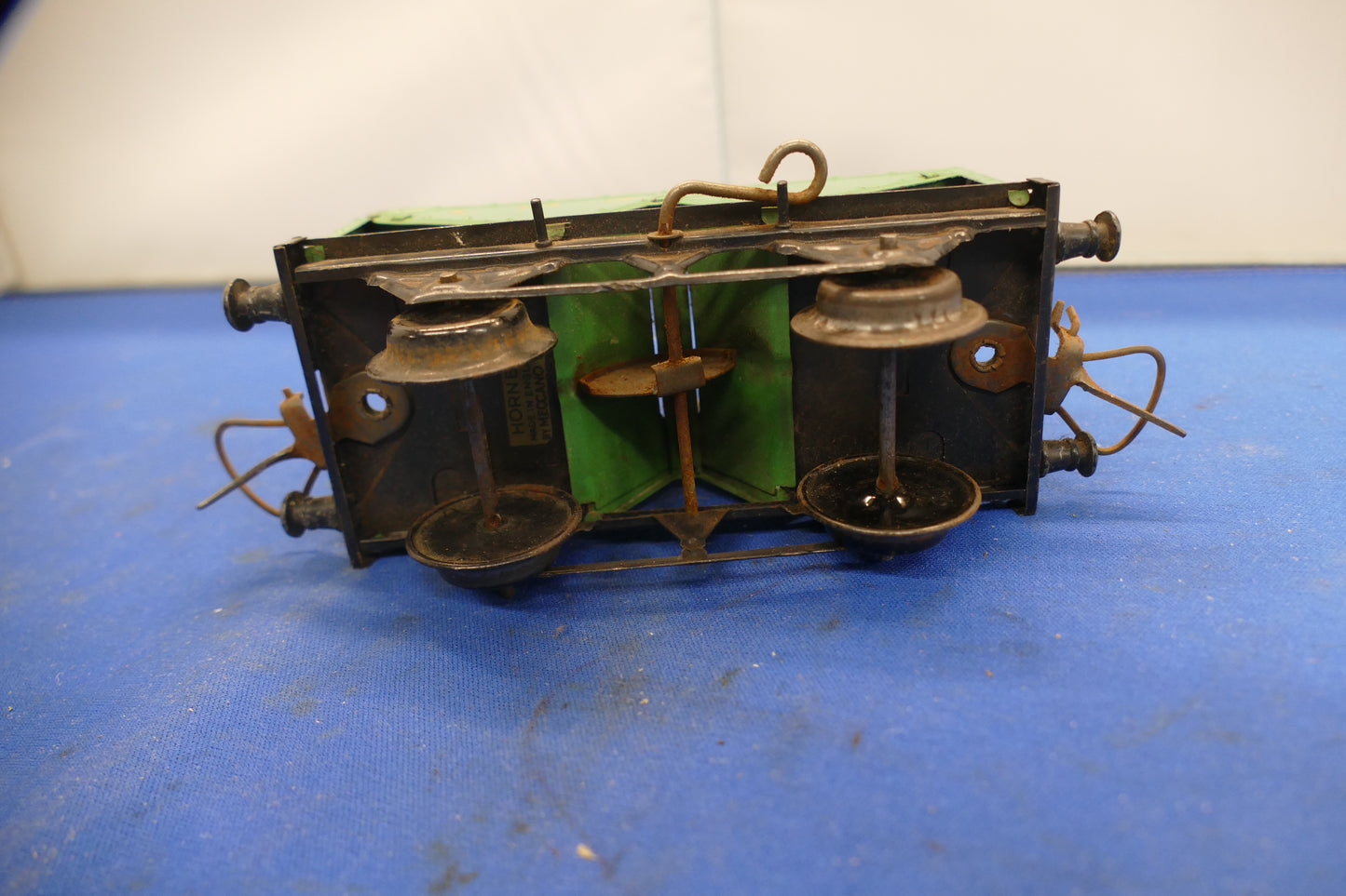 Hornby O Gauge Tinplate Hopper Wagon "LMS" (used)