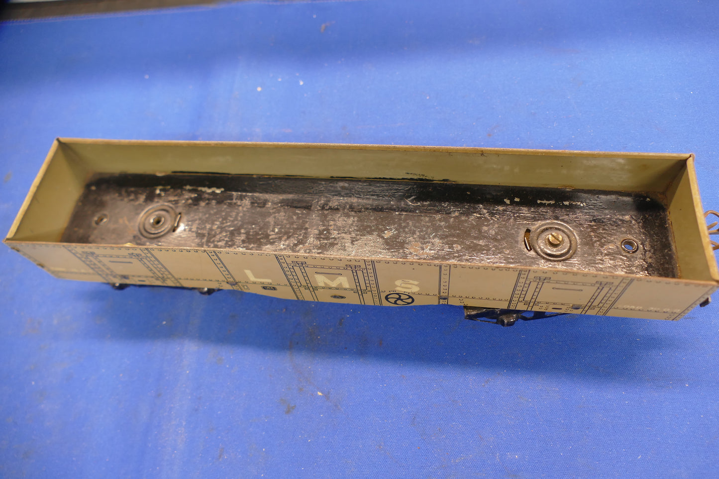Hornby O Gauge Tinplate Open Wagon "LMS" (used)