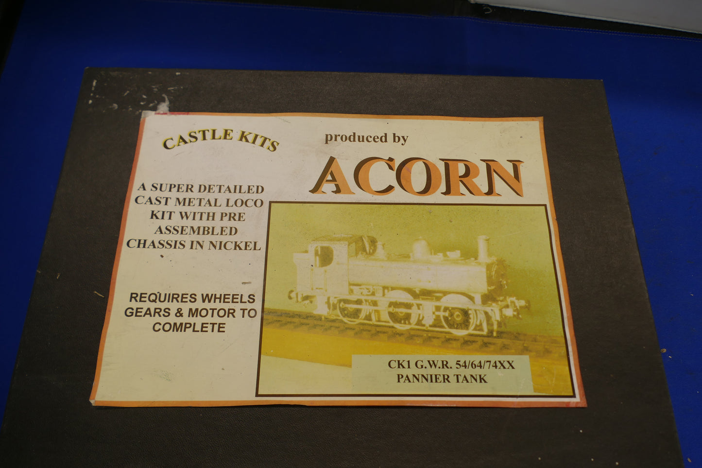 "O" Gauge Brass Kit Pannier Tank (used)