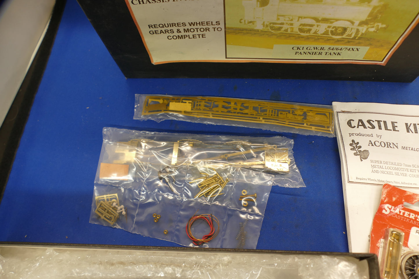 "O" Gauge Brass Kit Pannier Tank (used)