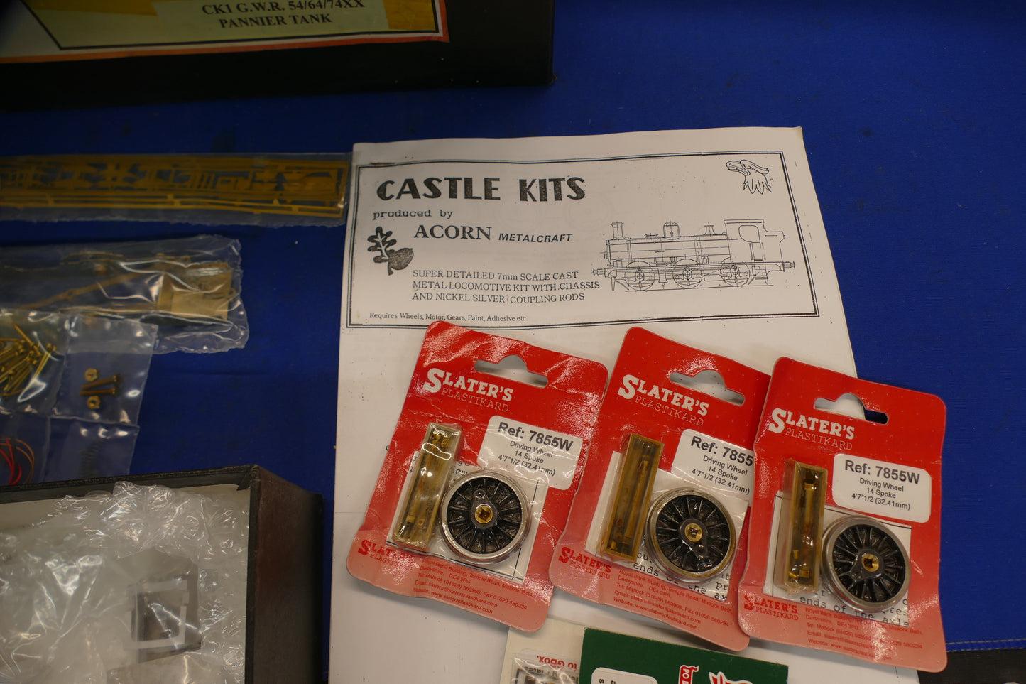 "O" Gauge Brass Kit Pannier Tank (used)