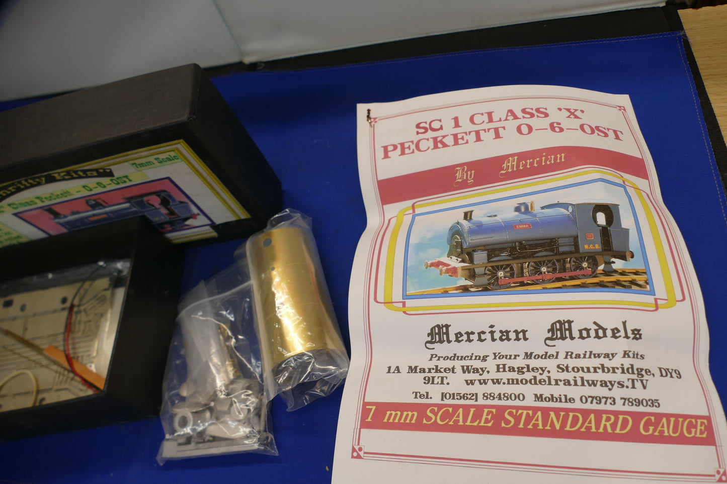 "O" Gauge Brass Kit Peckett 0-6-0 (used)