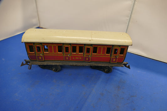 Bing O Gauge Tinplate LMS Coach