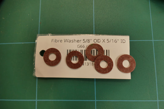Fibre Washer 5/8" OD X 5/16" ID