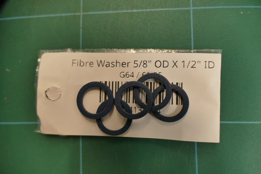 Fibre Washer 5/8" OD X 1/2" ID