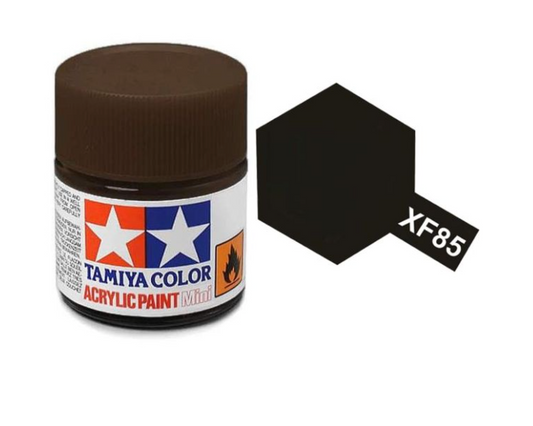 Tamiya XF85 - 10ml Acrylic Rubber Black