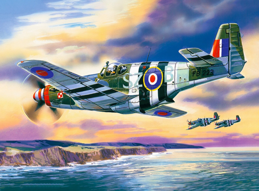 Mustang Mk.III, WWII RAF Fighter Plane - ICM48123