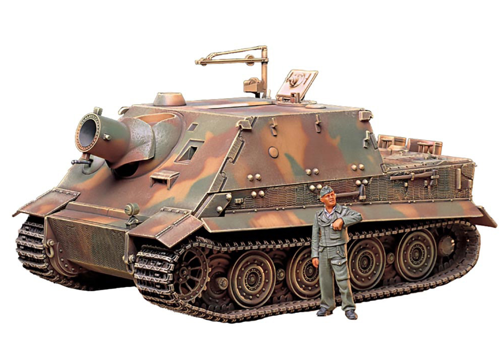 Tamiya - 1/35 38CM ASSAULT MORTAR STURMTIGER 35177