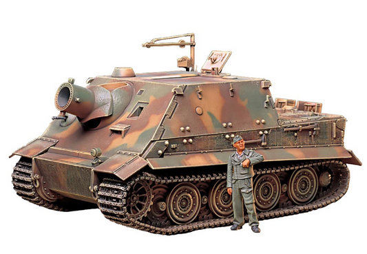 Tamiya - 1/35 38CM ASSAULT MORTAR STURMTIGER 35177