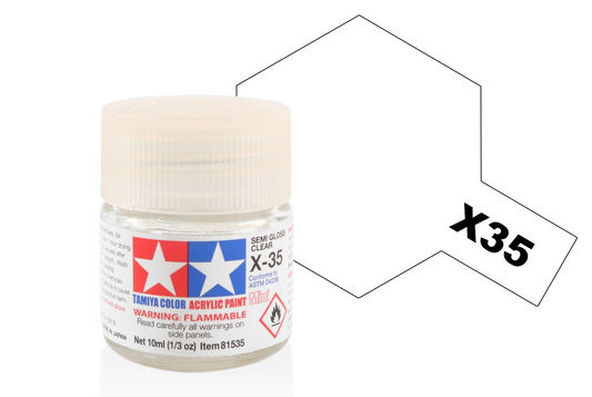 Tamiya X35 - 10ml Semi Gloss Clear