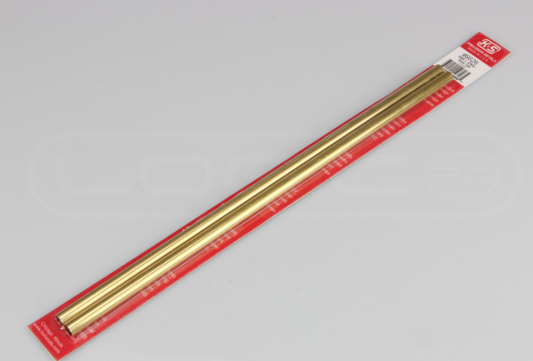 12" Round Brass Tube