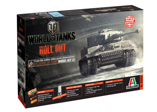 Italeri 1/35 World of Tanks - PZ.KPFW.VI TIGER