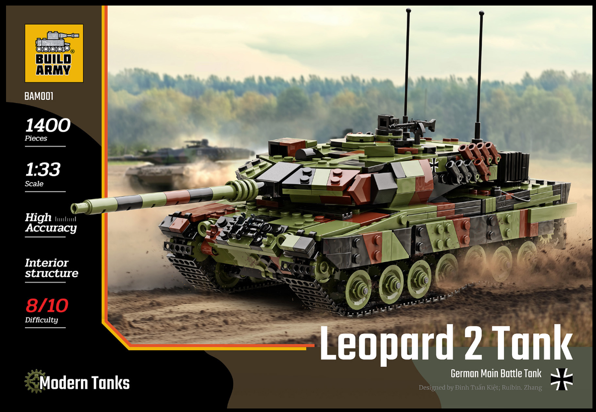 Leopard 2A6 Main Battle Tank BAM001