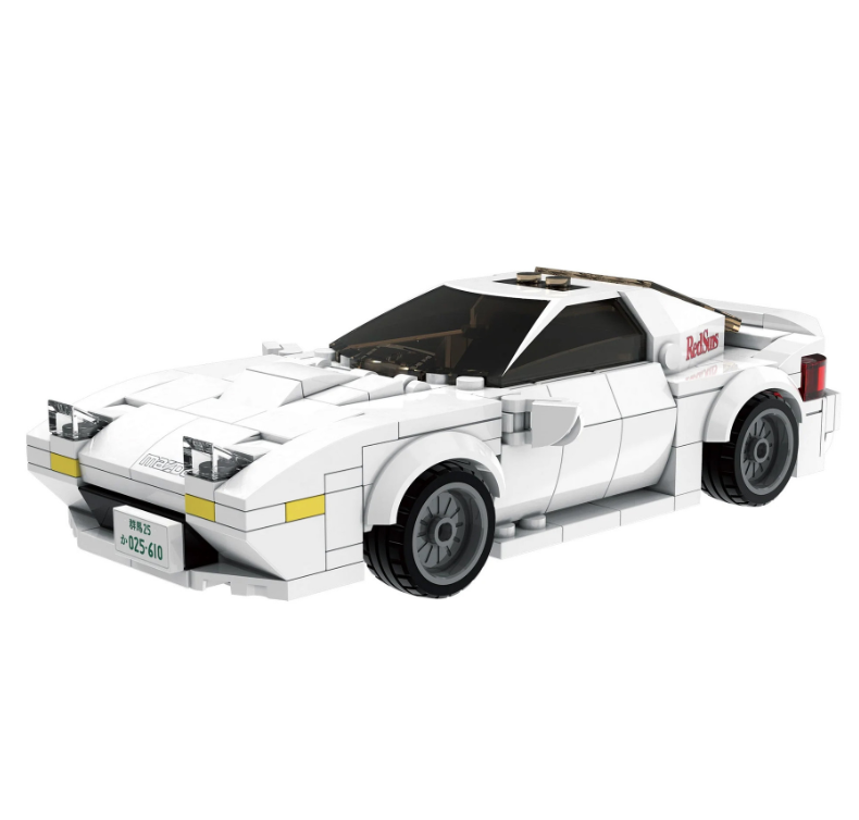 Initial D 1:24 Mazda FC3S RX-7 Car - 282 pcs - C55012W