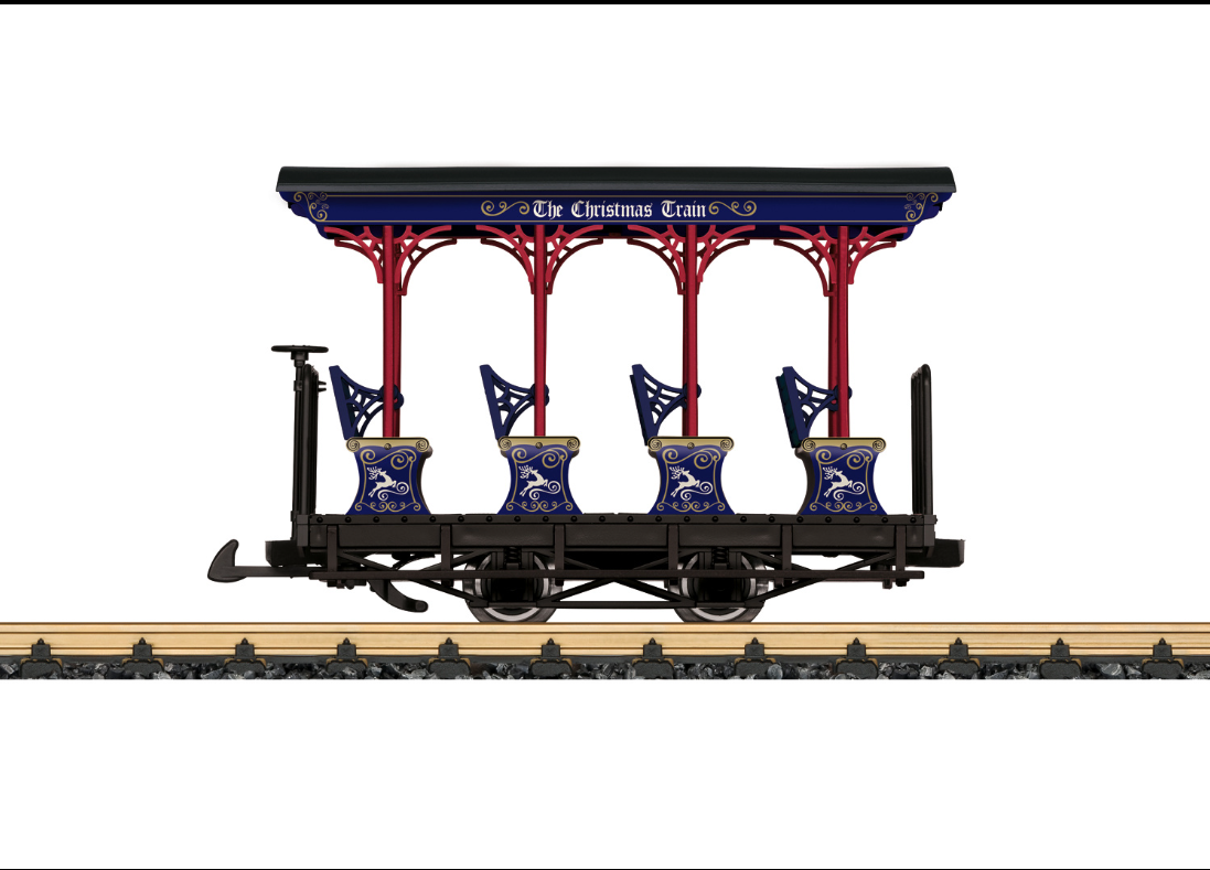 LGB Christmas Passenger Wagon For CHLOE L30432 – Tony Green Steam Models