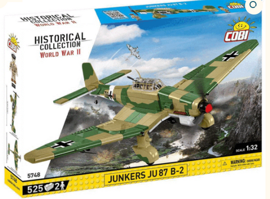 Cobi Junkers JU 87 B-2 Brick Model 1/32 scale