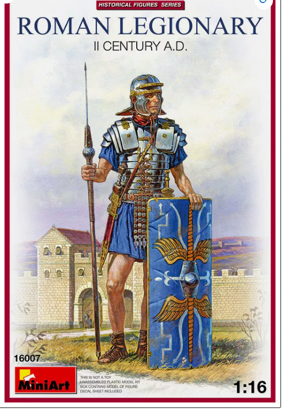 ICM Miniart 1/16 Roman Legionary 16007