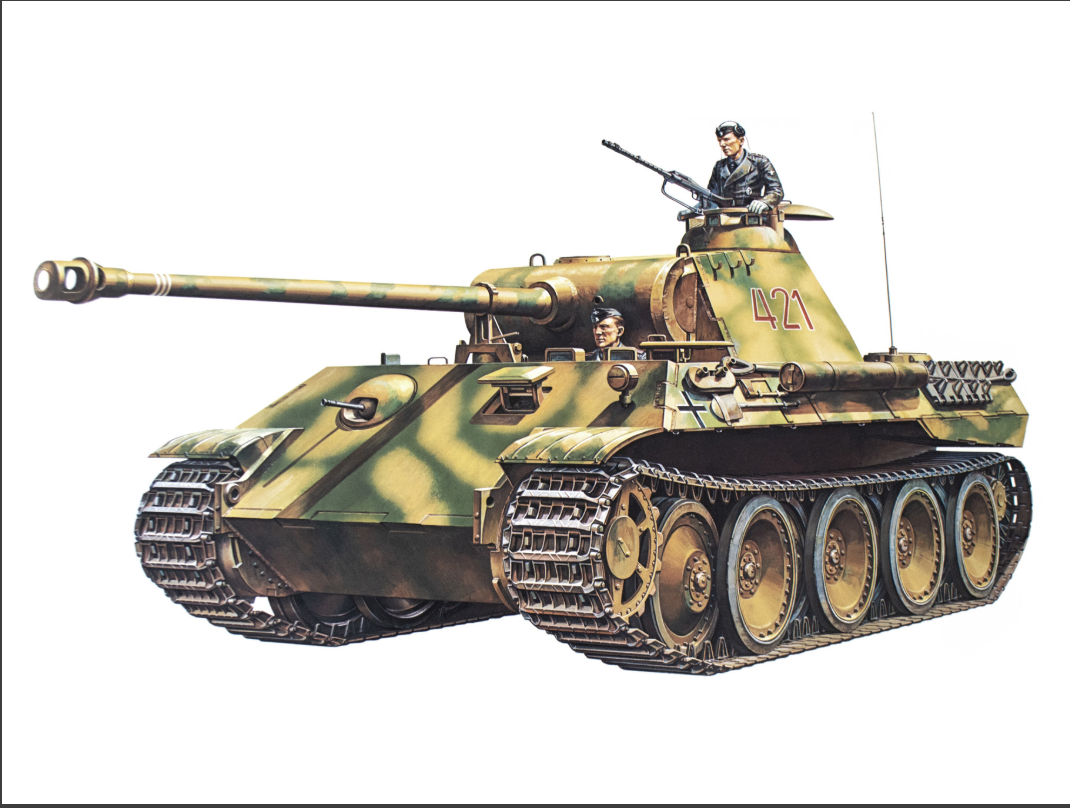 Tamiya - GERMAN Panther Medium Tank KIT- 35065