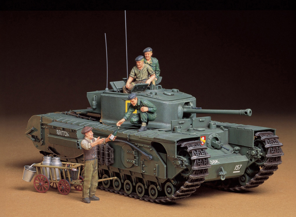 Tamiya - British Infantry Tank Churchill Mk.VII KIT- 35210