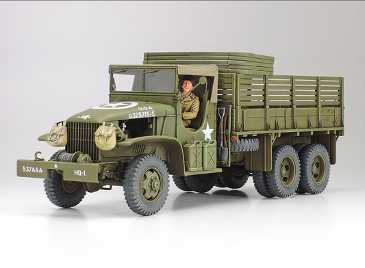 Tamiya - US 2.5 TON 6X6 CARGO TRUCK KIT- 35218