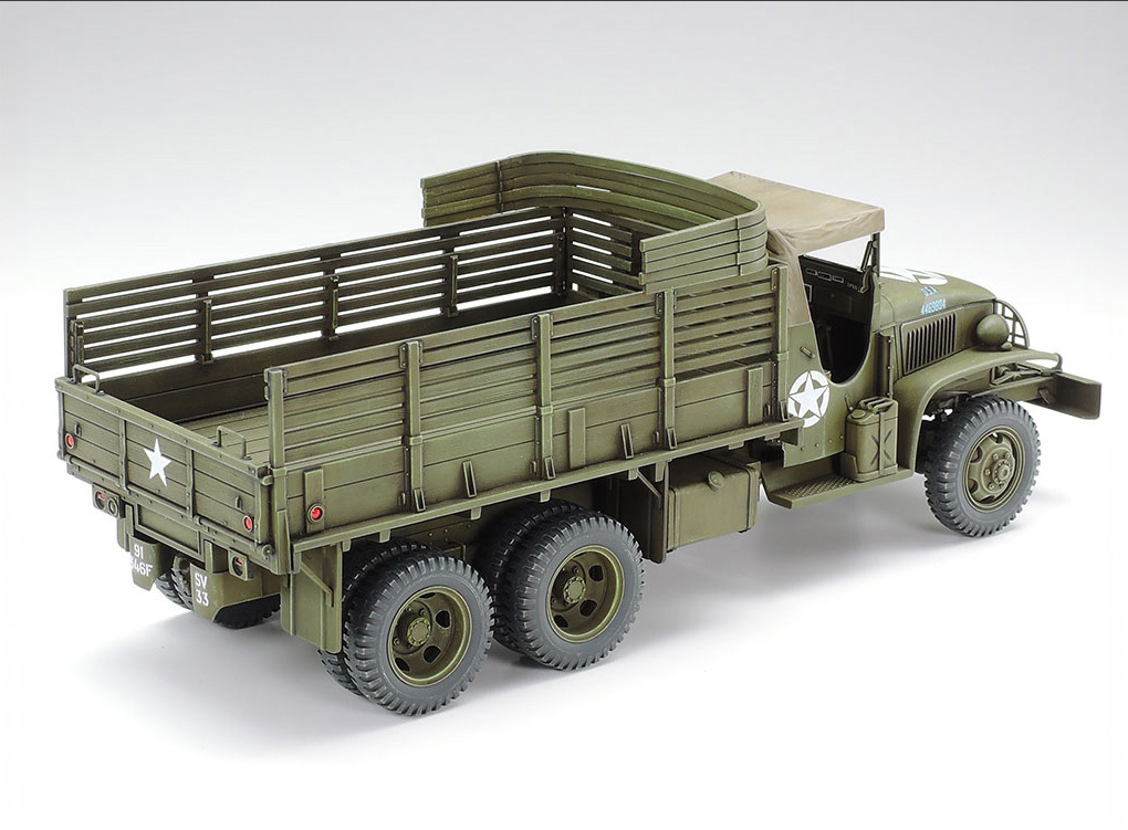 Tamiya - US 2.5 TON 6X6 CARGO TRUCK KIT- 35218