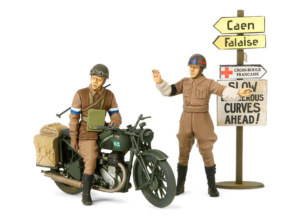 Tamiya - Military Miniatures - British BSA M20 Motorcycle Kit 35316