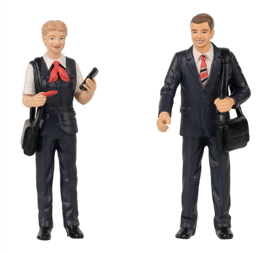 Pola 331526 Swiss Train Attendants (2) Figure Set