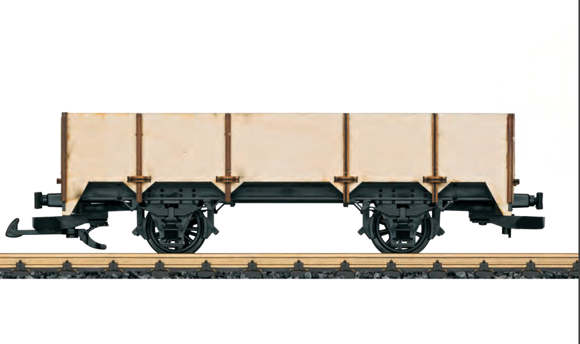 LGB Kit Version of High-Side Gondola Wagon, Wood