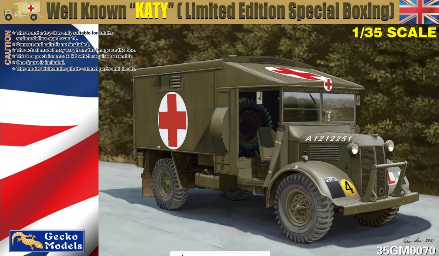 GECKO MODELS “KATY” 1/35 Kit