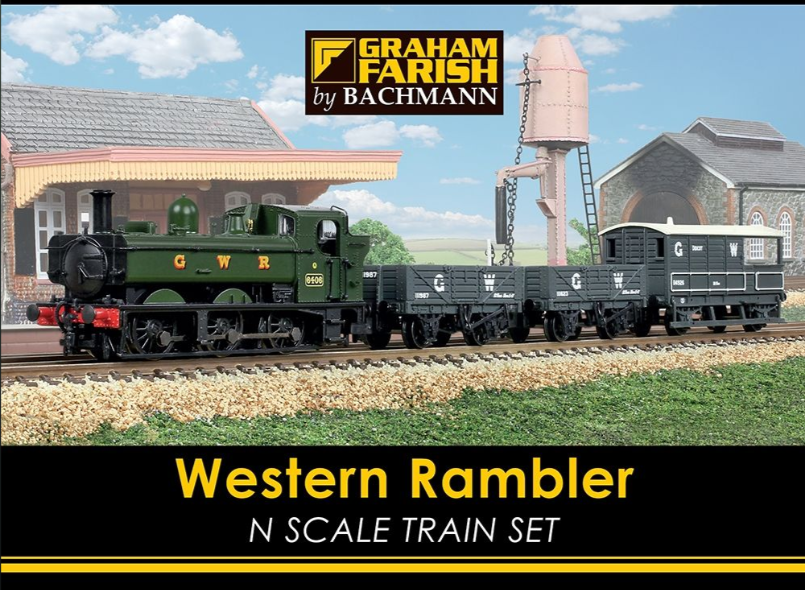 Graham Farish N Gauge Western Rambler Train Set - NEW