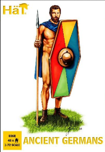Hat 1/72 Ancient Germans BABARIANS