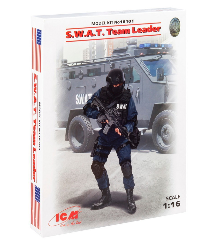 ICM S.W.A.T. Team Leader 1:16 Figure