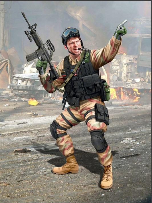 ICM Delta Force Fighter (Mogadishu, 1993) 1:16 Fighter