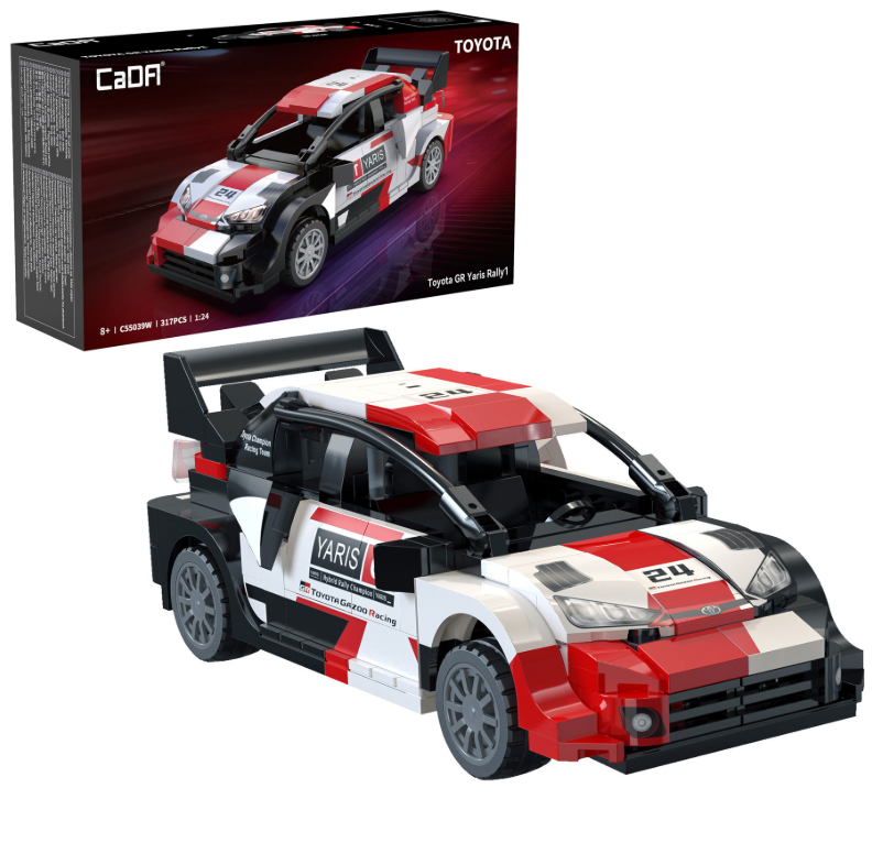 1:24 Toyota GR Yaris Rally 1 Car - 317 pcs