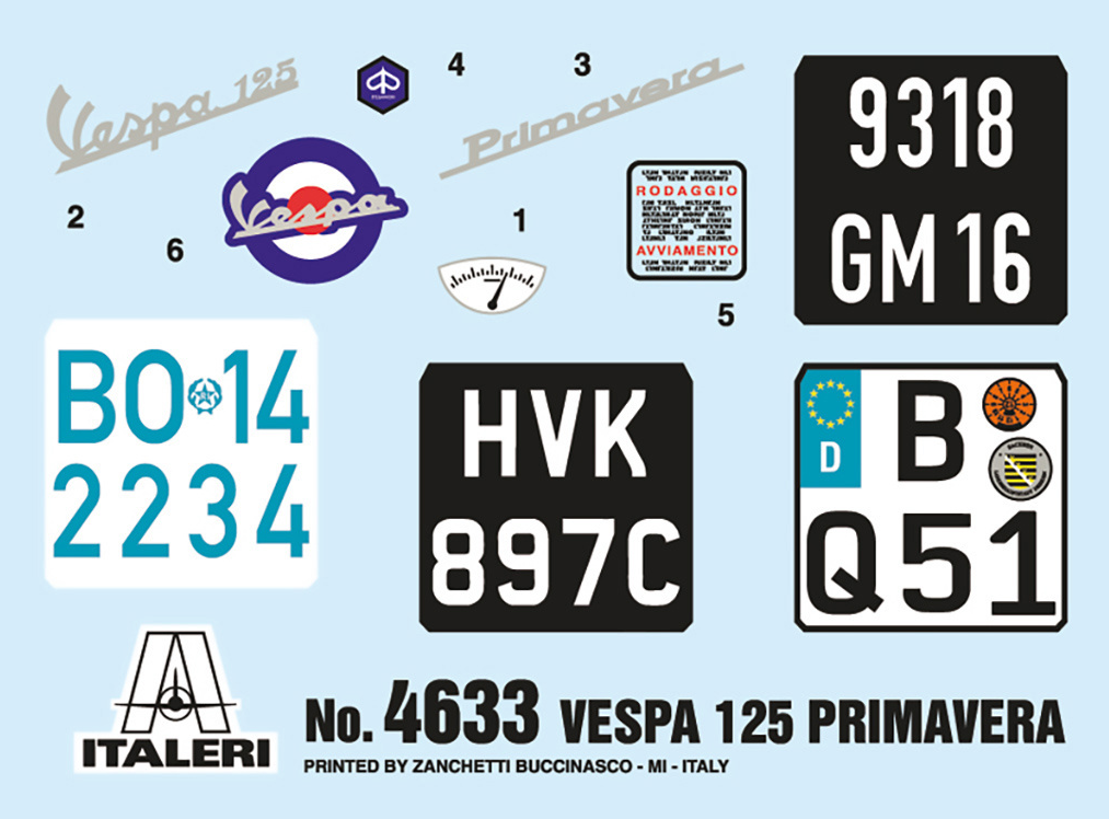 VESPA 125 PRIMAVERA 4633