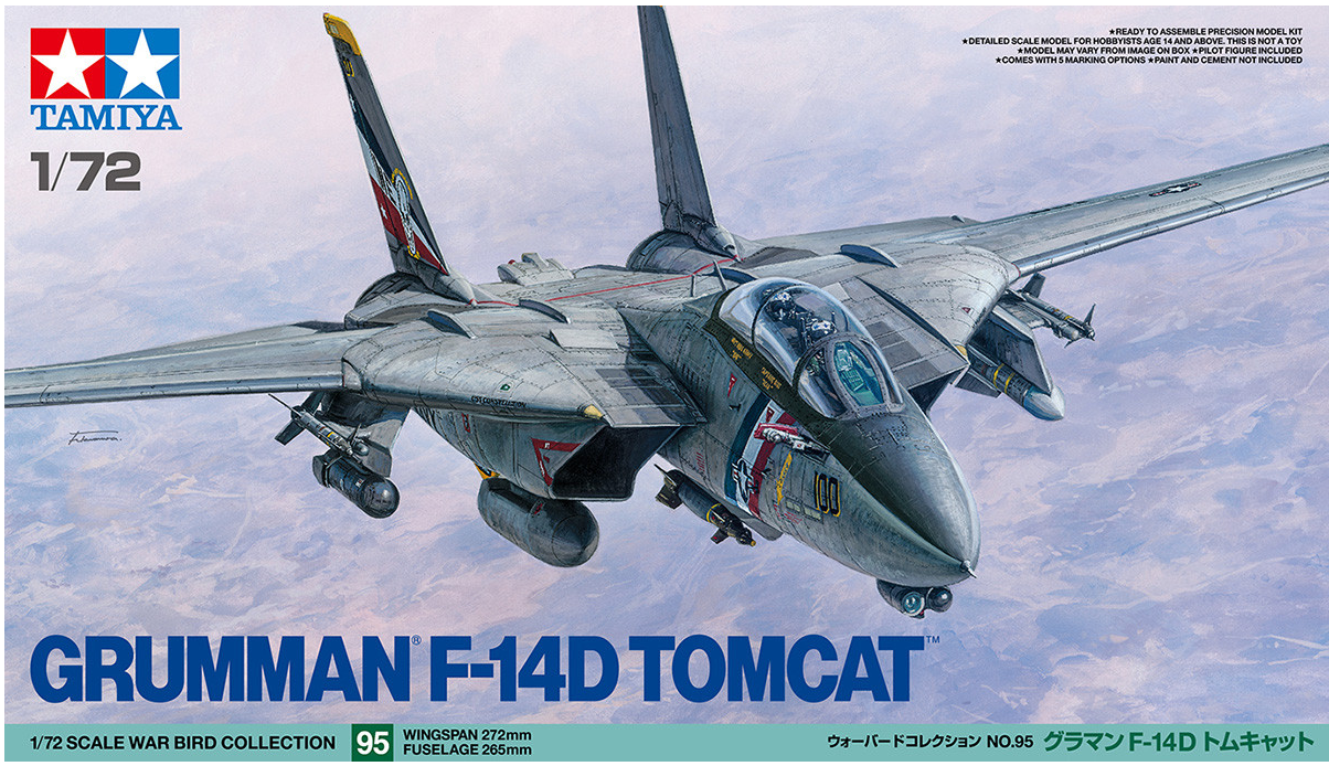 TAMIYA 1/72 Grumman F-14D Tomcat