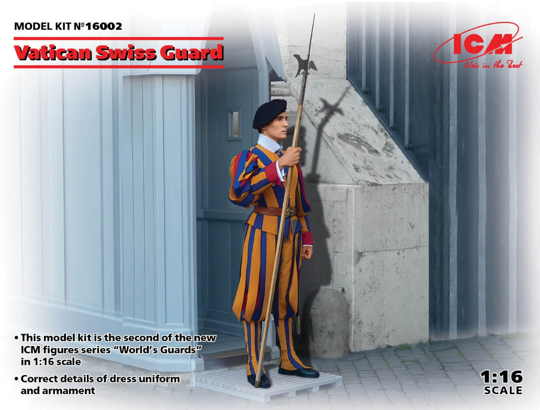 Vatican Swiss Guard 1:16 Figure