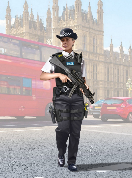 British Police Female Officer 1:16 Figure