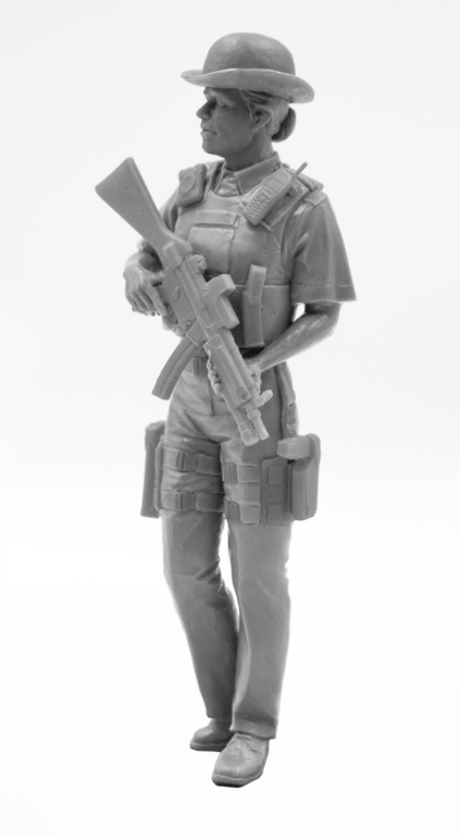 British Police Female Officer 1:16 Figure