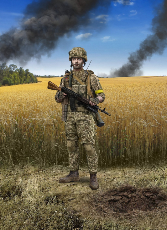 Soldier of the Armed Forces of Ukraine 1:16 Figure