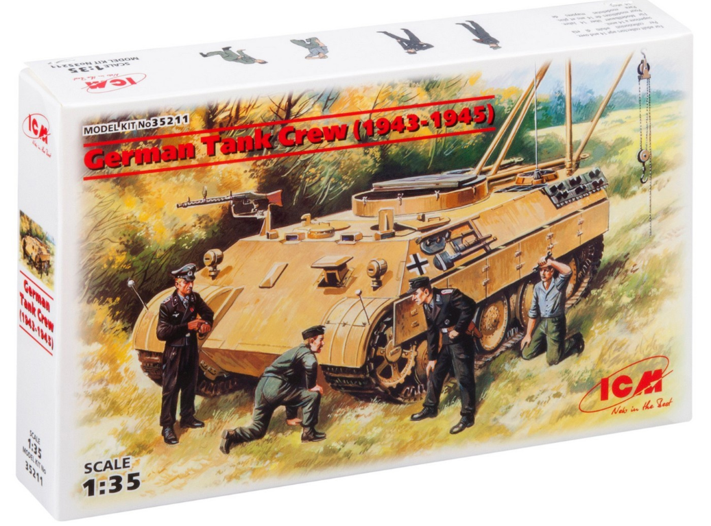 German Tank Crew (1943-1945) 4 Figures